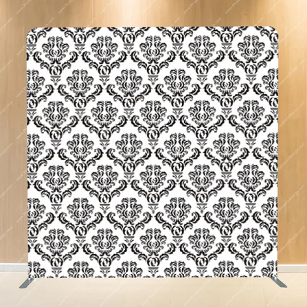 Grey and White Backdrop